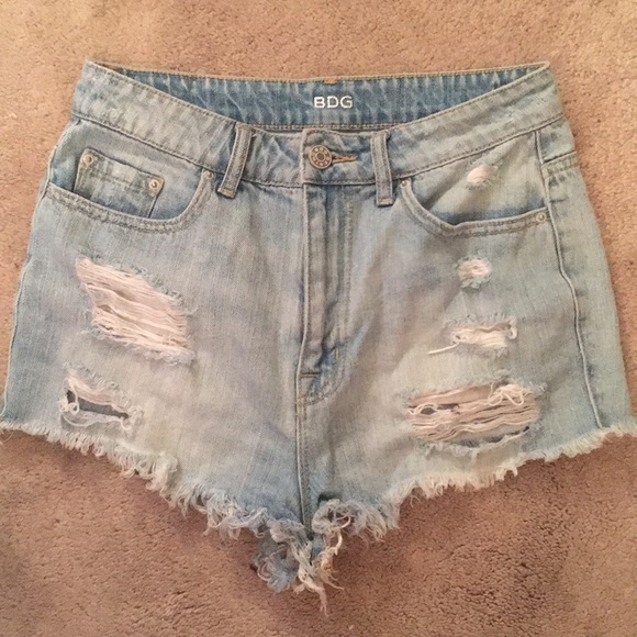 BDG Denim - BDG high rise cheeky jean shorts
